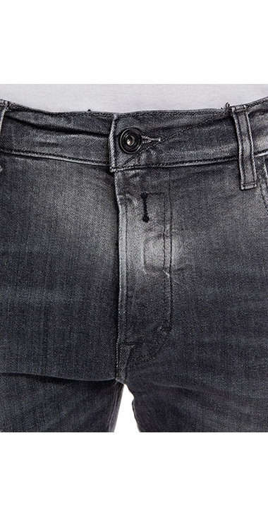 スリムテーパード MICKYM Aged Eco 10Yearストレッチデニム 詳細画像